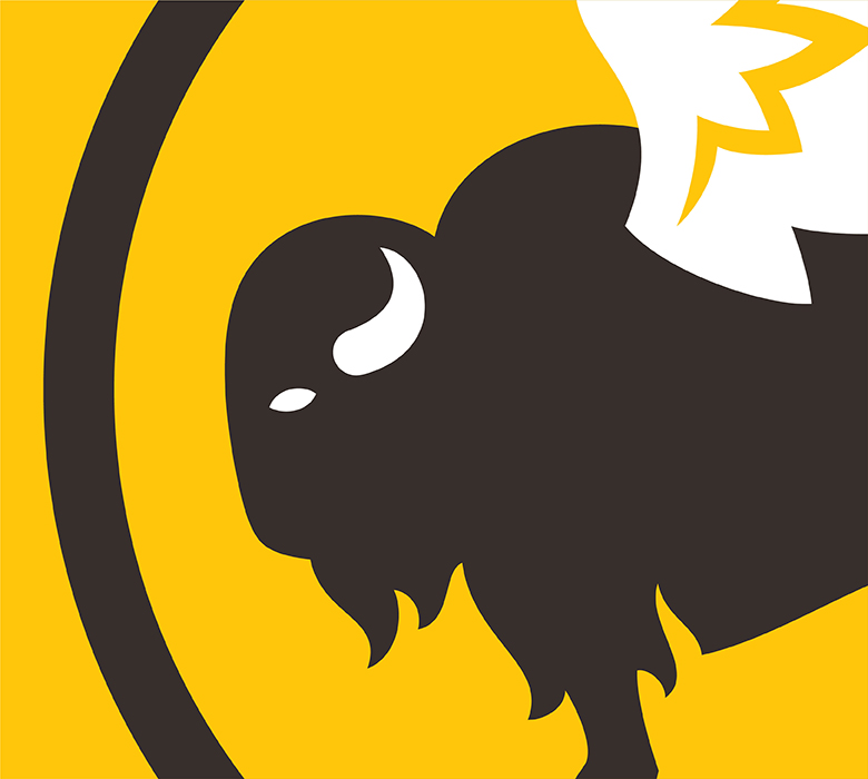 Buffalo Wild Wings logo on yellow background