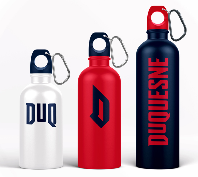 Duquesne branded bottles