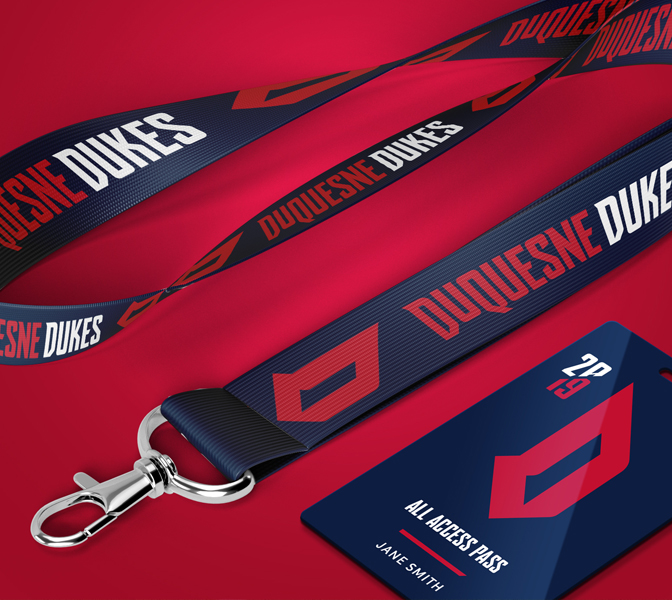 Duquesne lanyard and all access pass