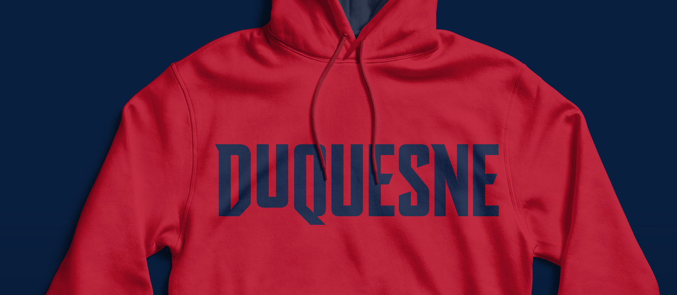 Red Duquesne hoodie