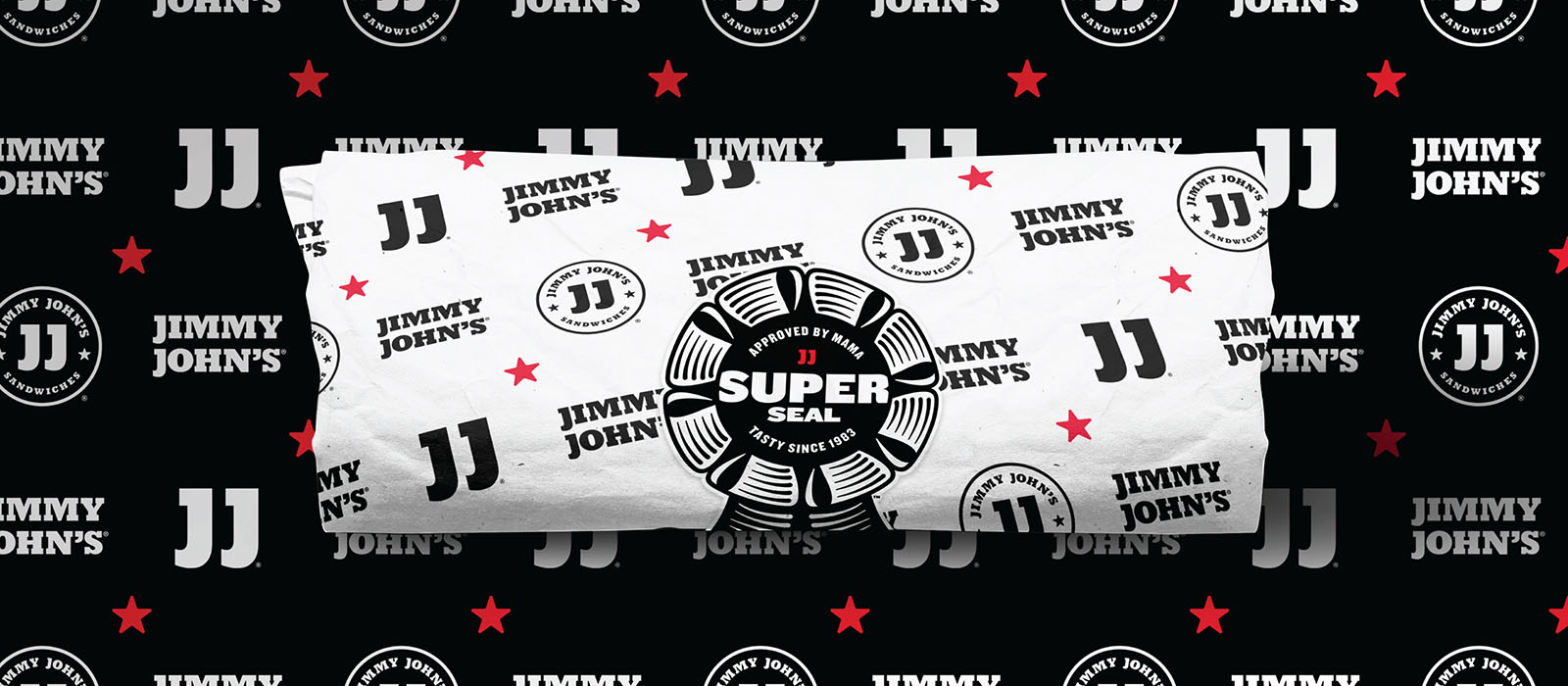 Jimmy John's super seal packaging