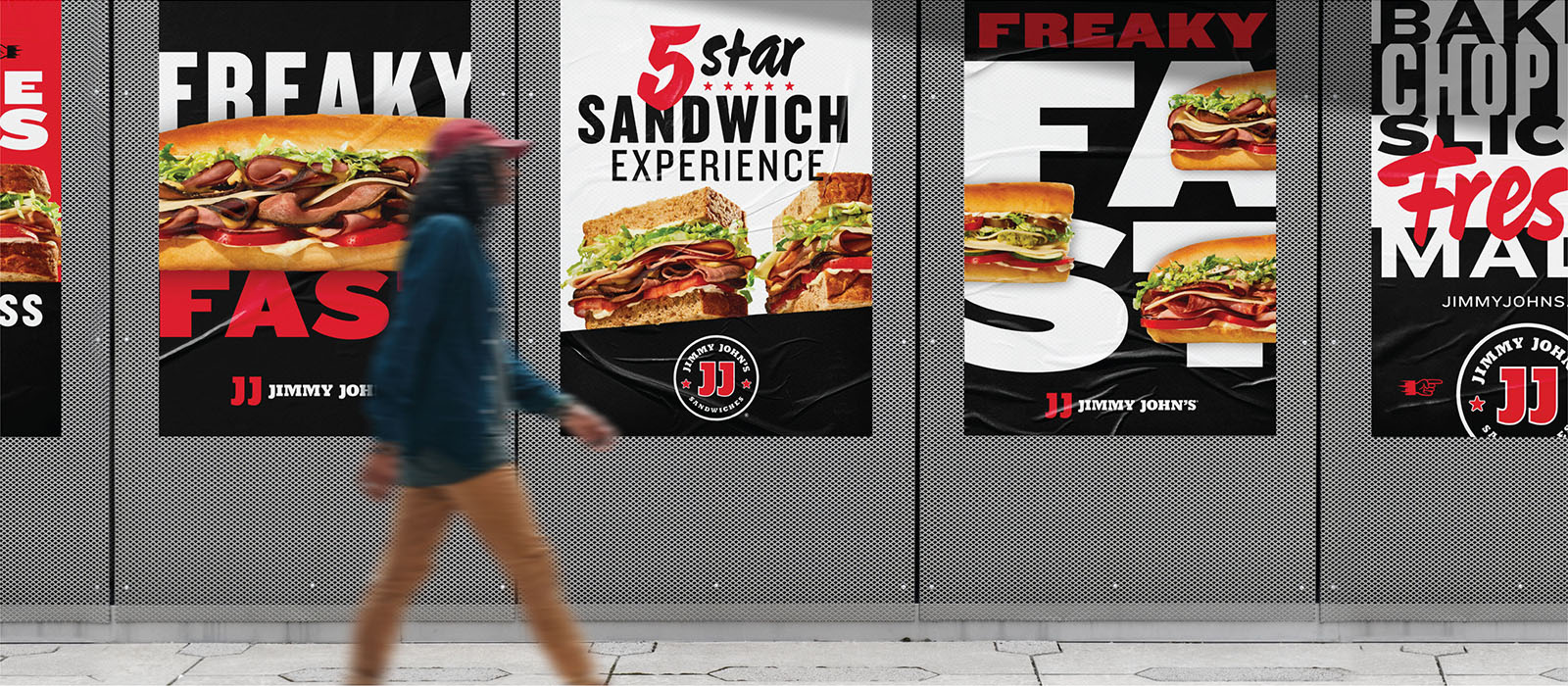 Jimmy John's outdoor posters