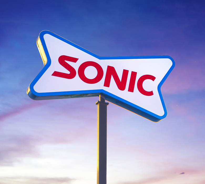 Large Sonic sign