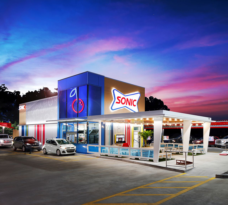 Get a Glimpse of Sonic Drive-In's New Restaurant Design