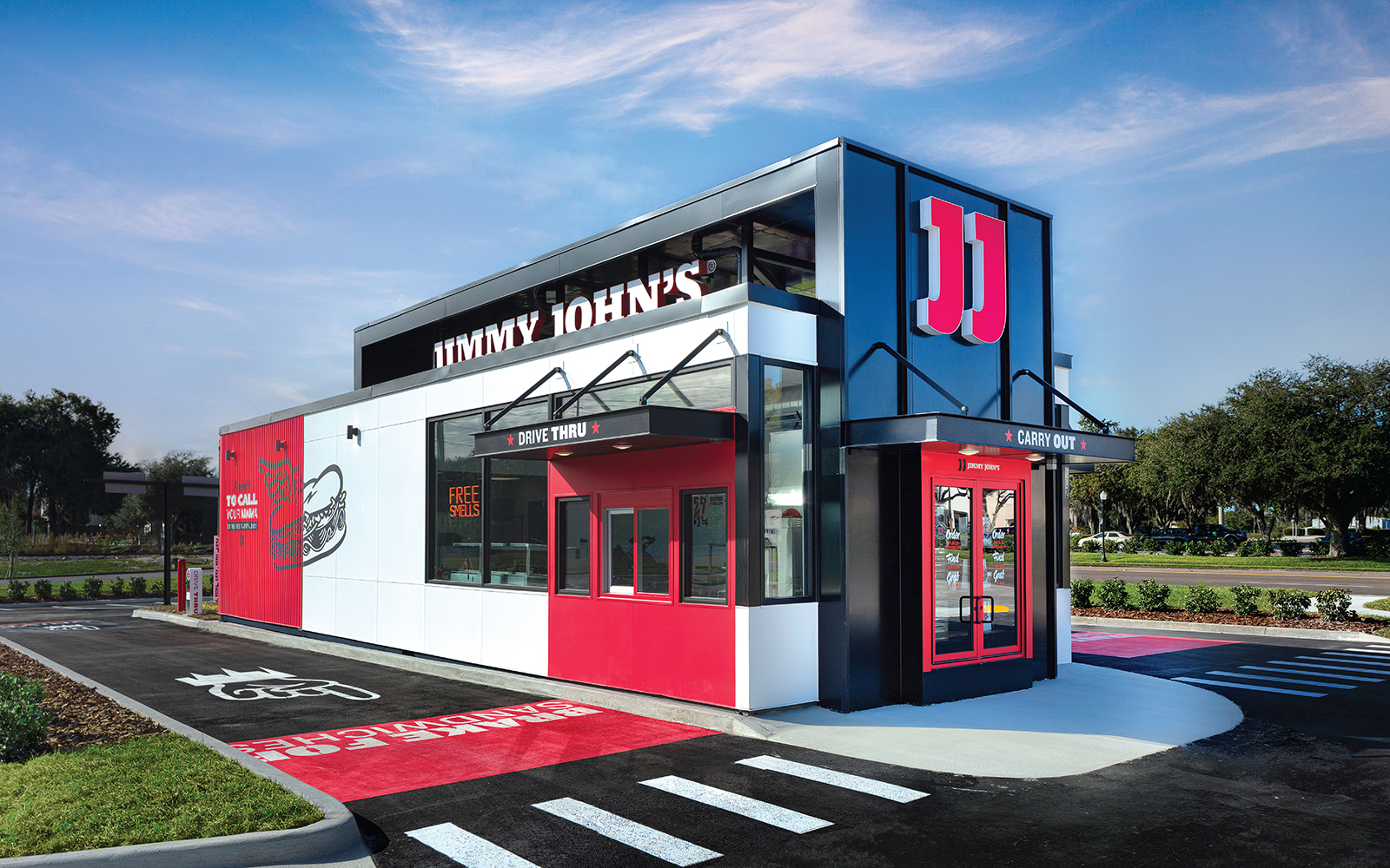 Jimmy John's drive thru