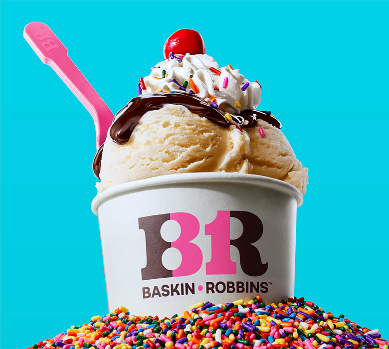 Baskin-Robbins Debuts a Sweet Brand Relaunch