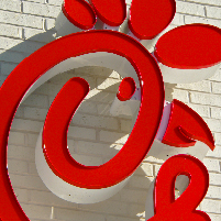 Chick-fil-A outdoor signage