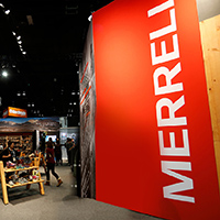 Merrell in store signage