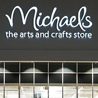 Michaels outdoor signage
