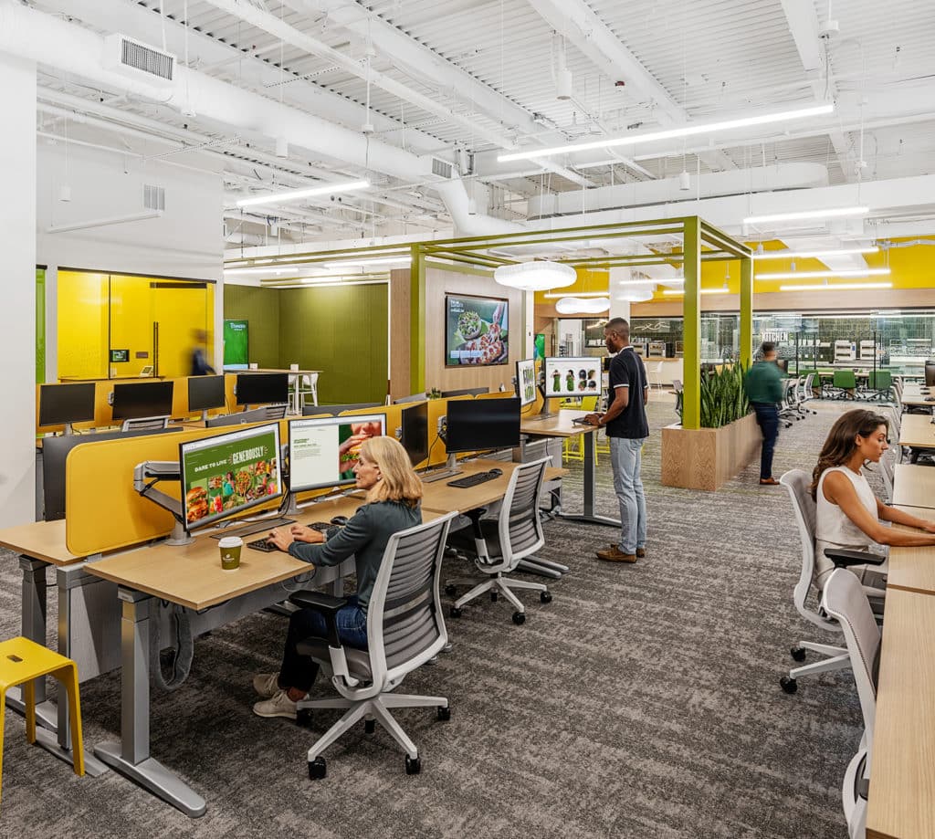 Step Inside Panera Bread’s New Office for a Changing World