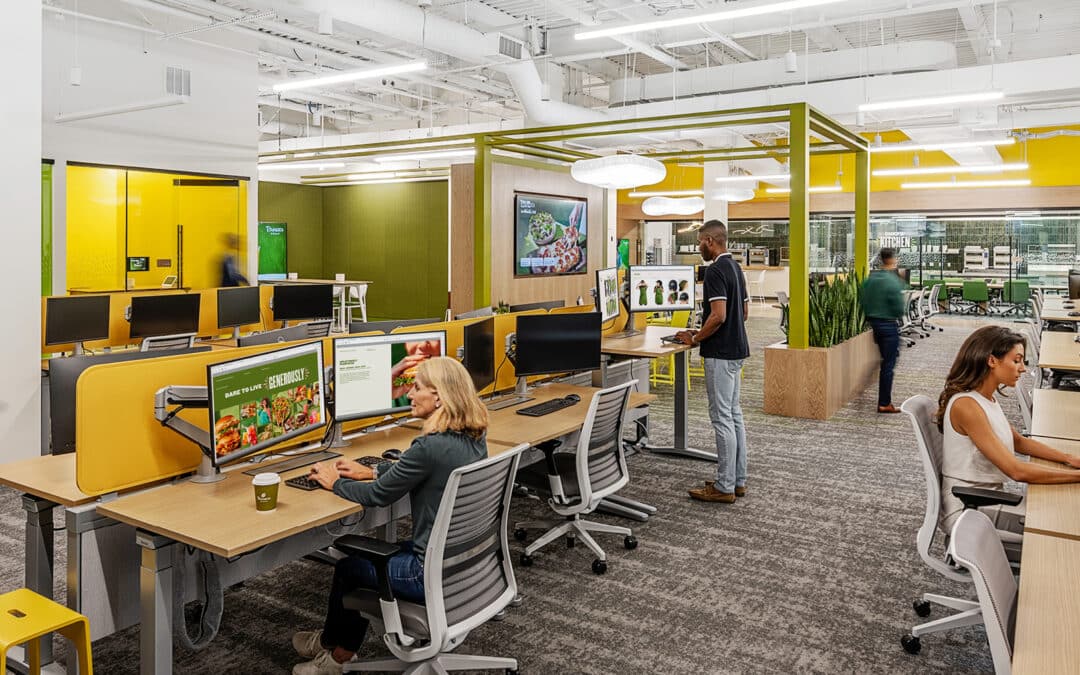 Step Inside Panera Bread’s New Office for a Changing World