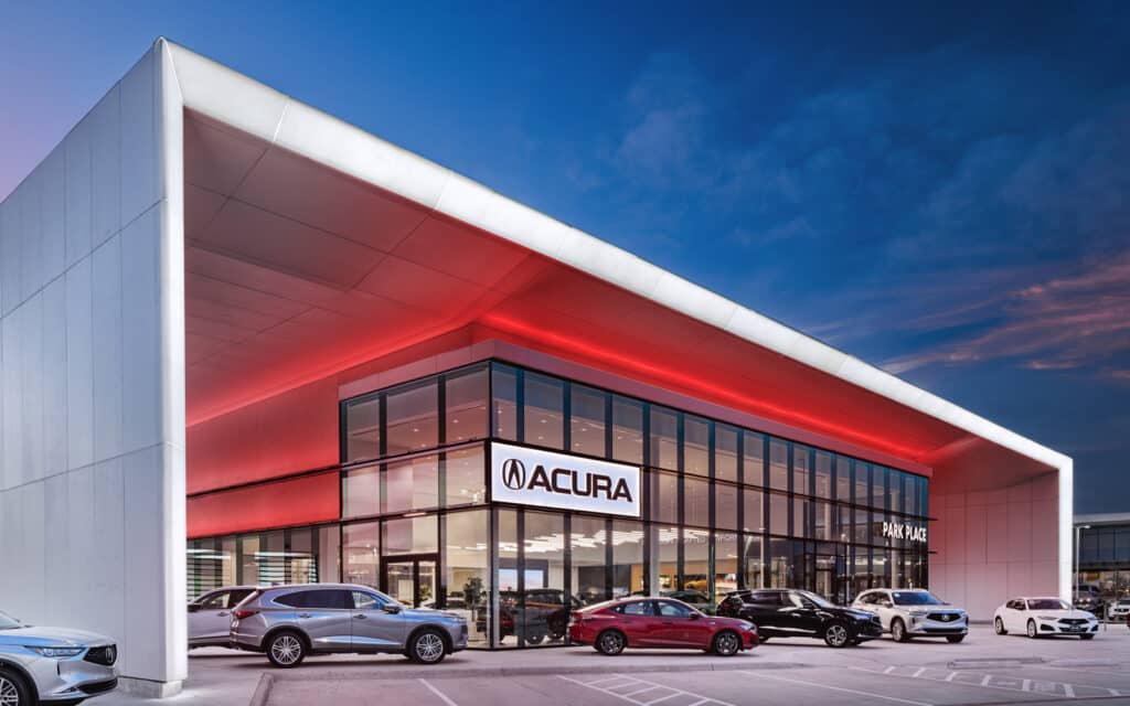 Acura Dealership Exterior